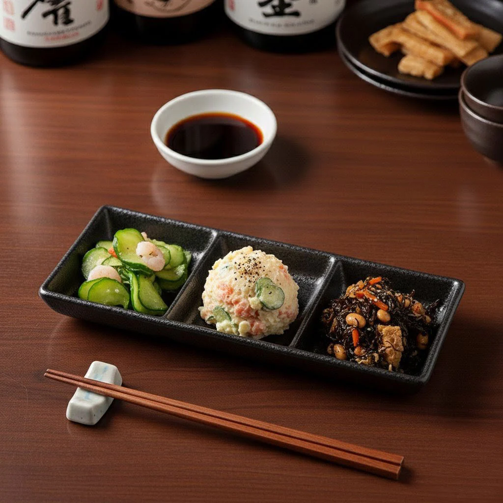 [Clearance] 3 Compartment Melamine Black Grainy Condiment Dish 7.7" x 3.3" - Image 2