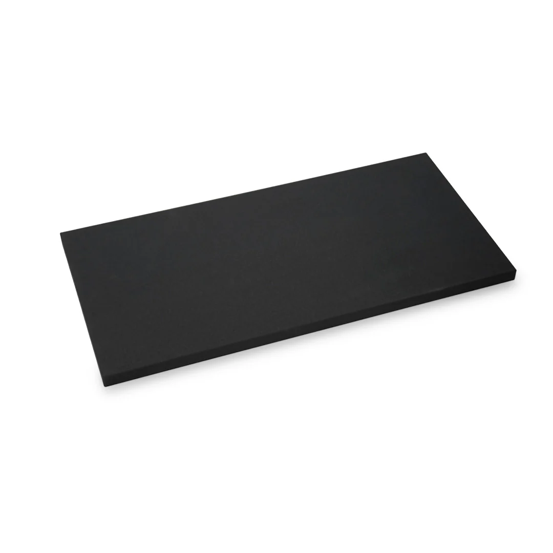 Parker Asahi Rubber Matte Black Pro Cutting Board 23.6" x 11.8" x 0.75" H NE0610