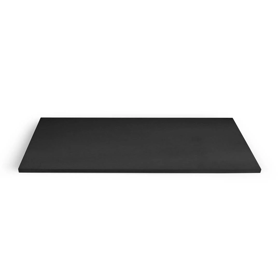 Parker Asahi Rubber Matte Black Pro Cutting Board 39.4" x 15.75" x 0.75" H NE0613 - Image 3