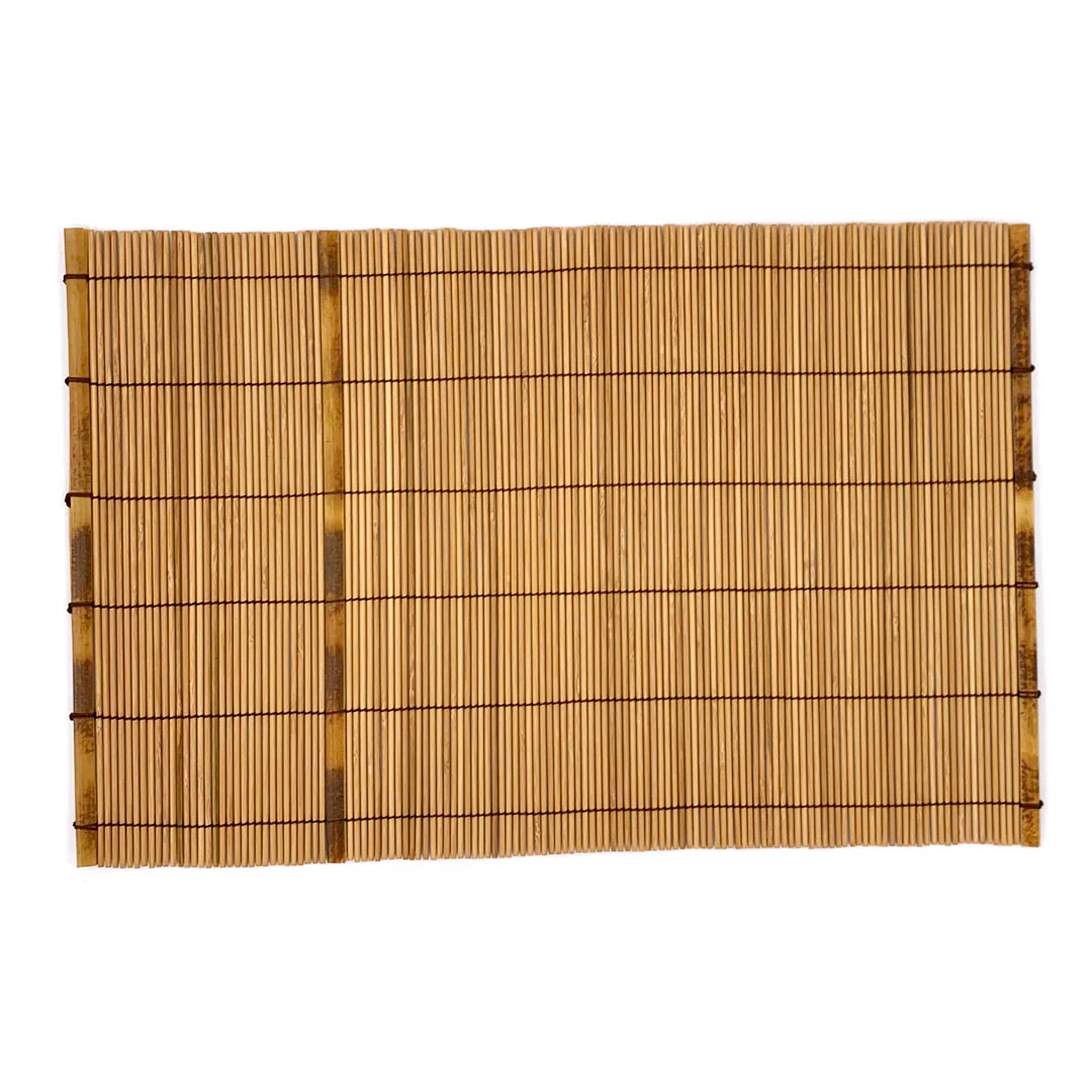 Bamboo Sudare Placemat Brown 18.1" x 11.8" - Image 4