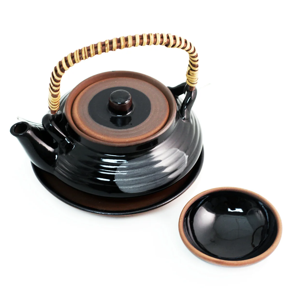 Black Dobin Mushi Pot 8.5 fl oz - Image 2