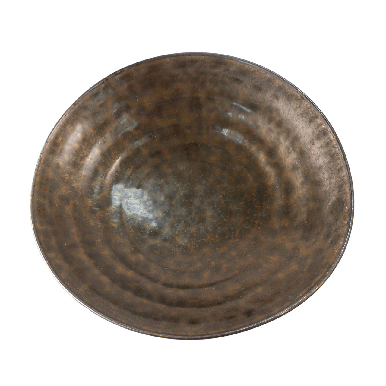 Charcoal Gray Round Plate 7.48" x 7.17" - Image 3