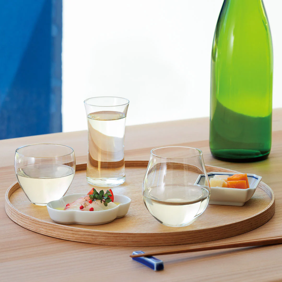 Craft Glass Sake Cup Maroyaka 5 fl oz - Image 5