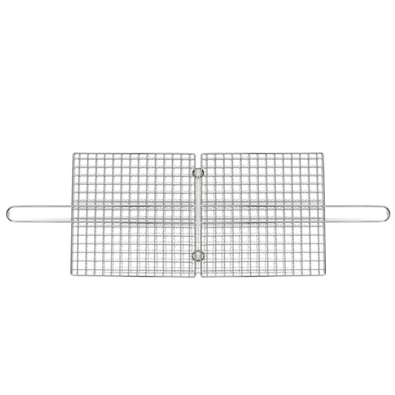 Stainless Steel Double Wire Grill Basket - Image 2