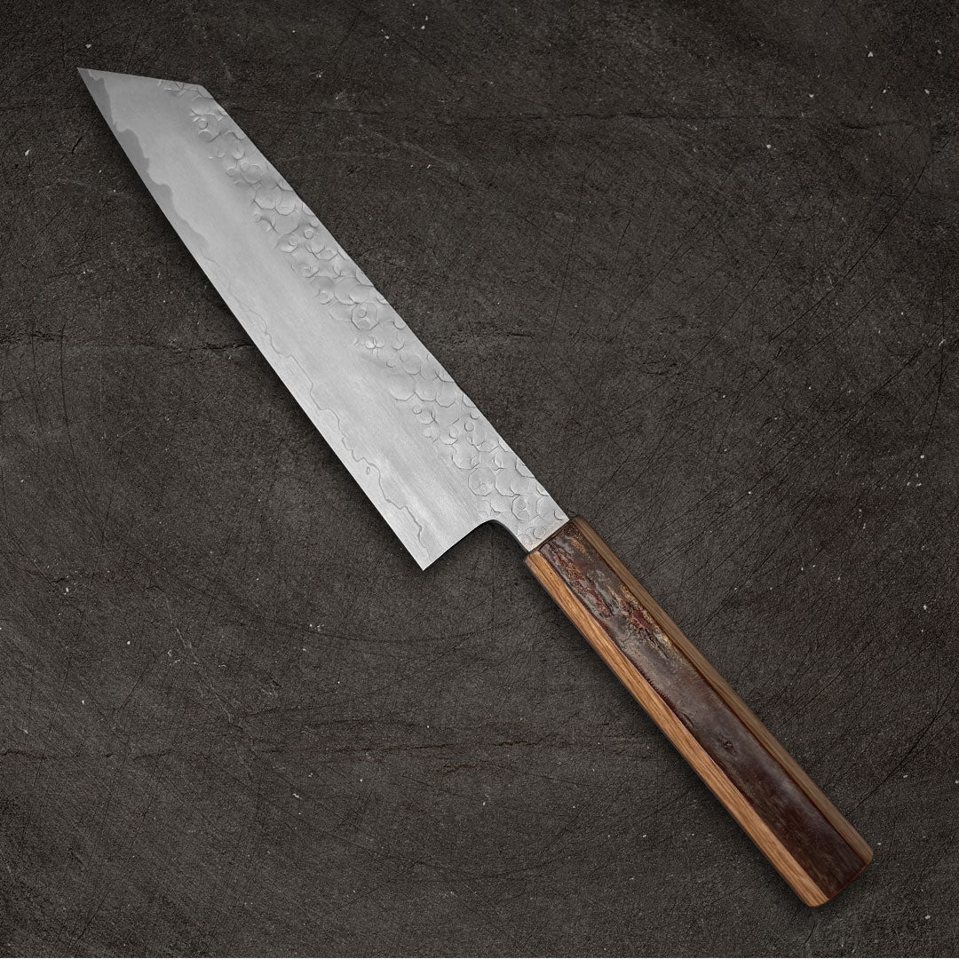 Hado Shiosai SG2 Kiritsuke Gyuto 210mm (8.2") - Cherry Wood Handle - Image 6