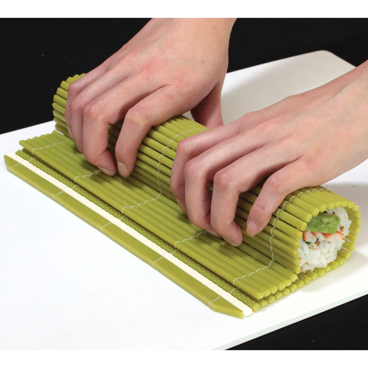 Hasegawa Hygienic Plastic Non-Stick Sushi Rolling Mat Makisu 10" x 9.5" (M Size) - Image 4