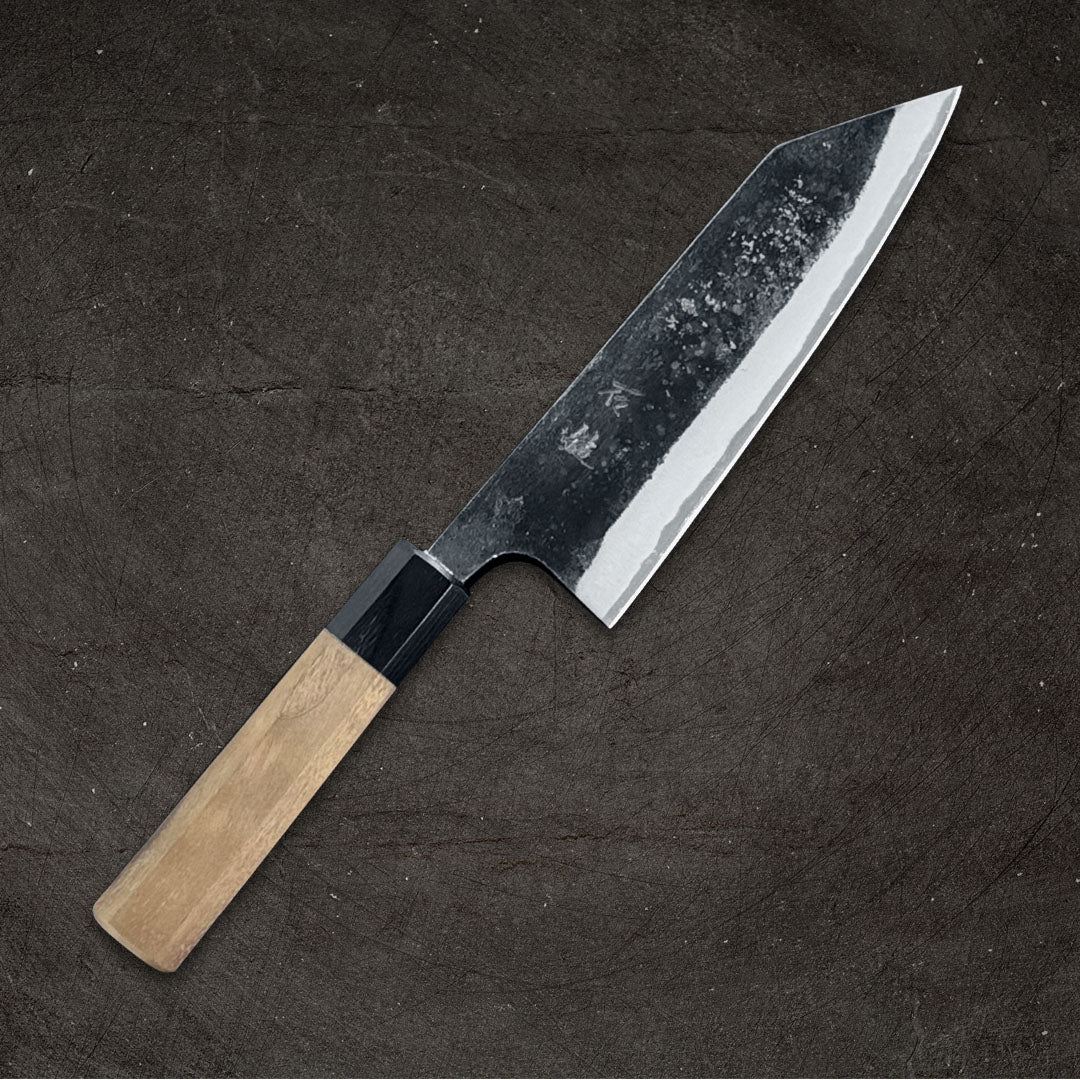 Ishizuchi Blue #2 Kurouchi Kengata Deba 180mm (7.1")
