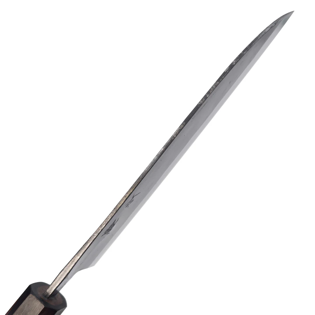 Ishizuchi Blue #2 Kurouchi Santoku 165mm (6.5") - Image 5