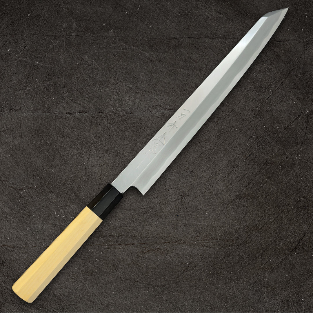 Ittosai Kotetsu Blue #2 Kiritsuke Yanagi Kasumi Knife 270mm (10.6")