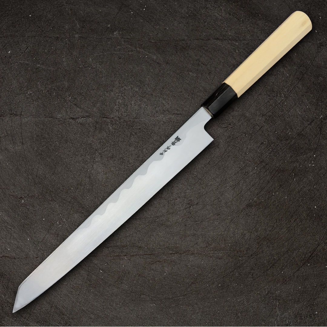 Ittosai Kotetsu Blue #2 Kiritsuke Yanagi Kasumi 300mm (11.8") - Image 10
