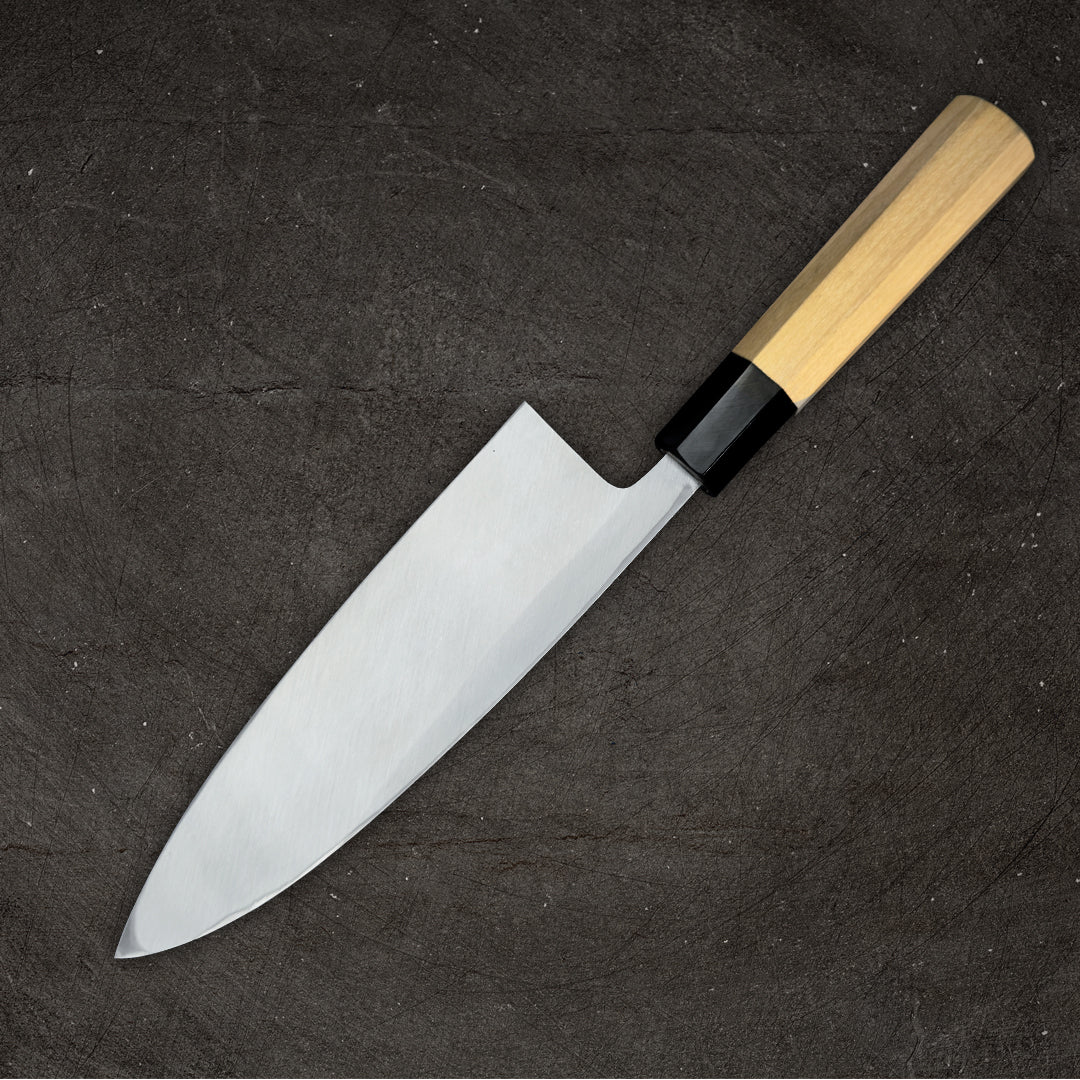 Ittosai Kotetsu White #2 Deba 180mm (7.1") Left Handed - Image 8