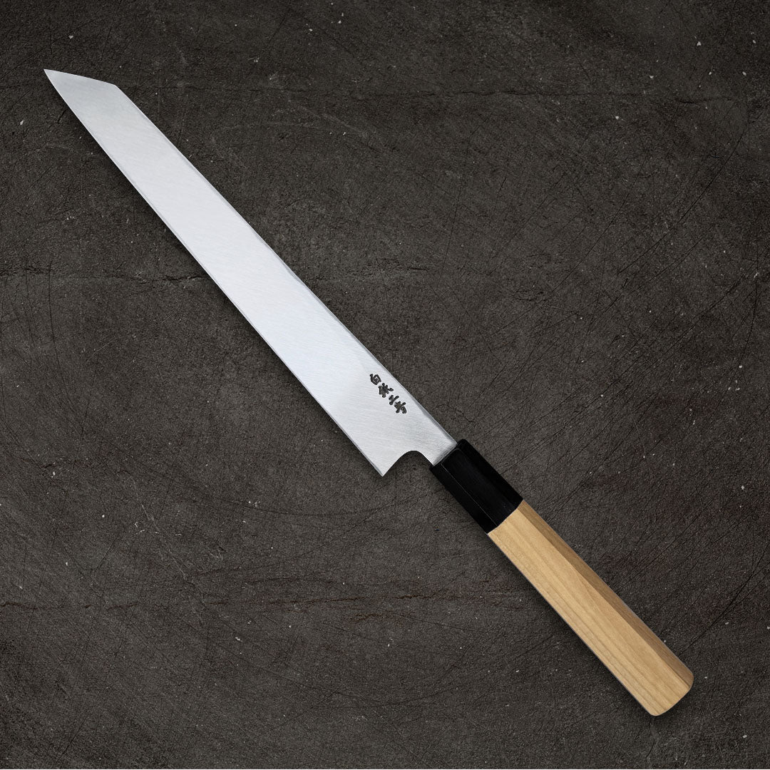 Ittosai Kotetsu White #2 Kiritsuke Yanagi 210mm (8.2") - Image 9