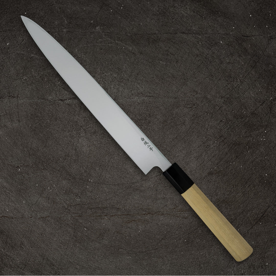 Ittosai Kotetsu White #2 Yanagi 240mm (9.4") - Image 6