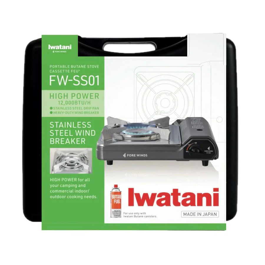 Iwatani FORE WINDS Savor Portable Butane Stove FW-SS01 - Image 3