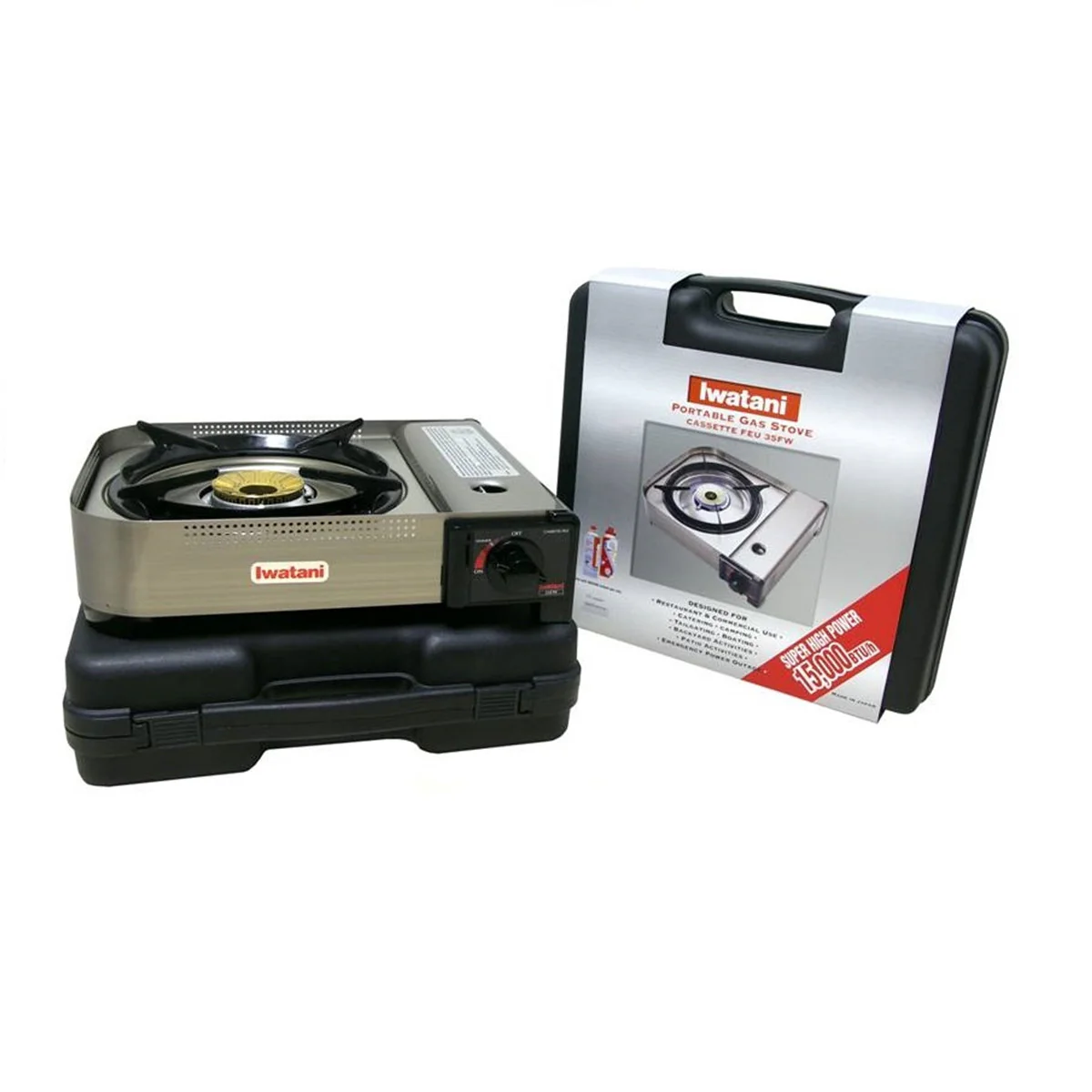 Iwatani Portable Butane Stove 35FW - Image 2
