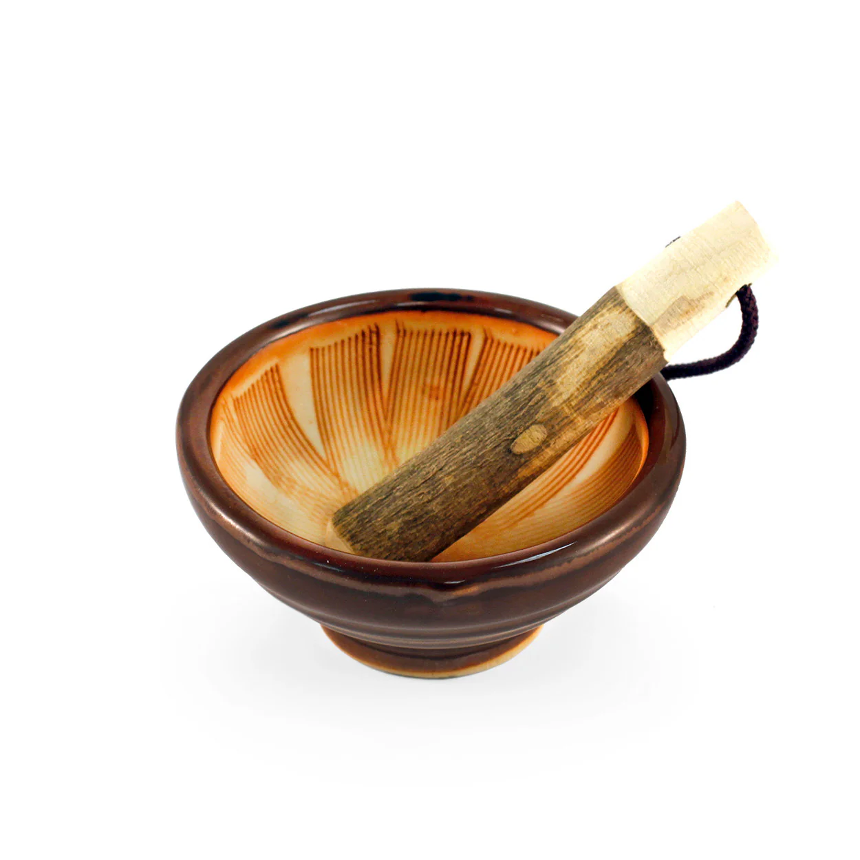 Japanese-style Mortar Suribachi 3.43" dia - Image 2