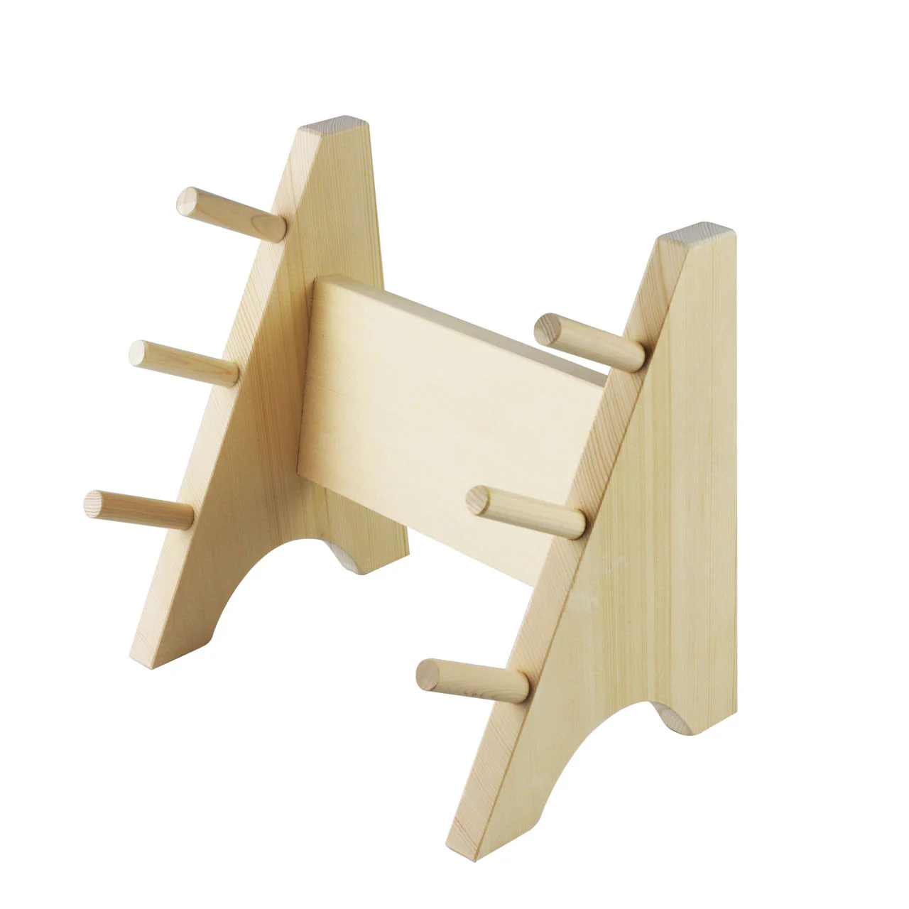 Katana Style Wooden Knife Display Stand for 3 Knives - Image 4