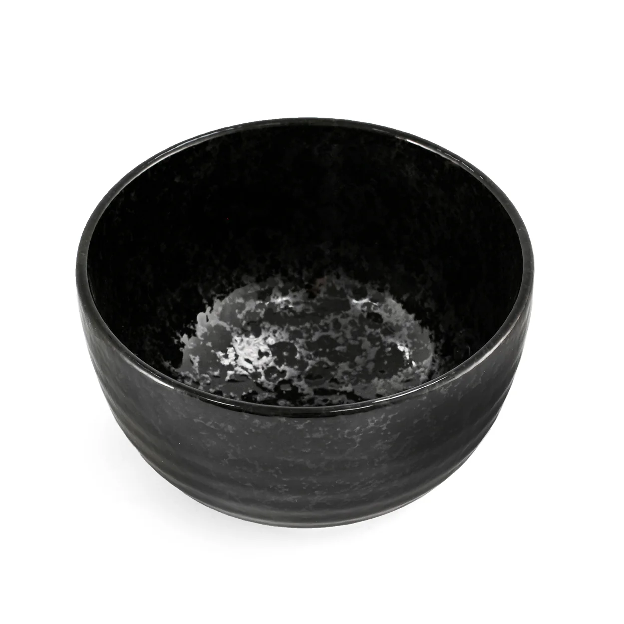 Kuroyu Black Metallic Noodle Bowl 42 fl oz / 6.4" dia - Image 3