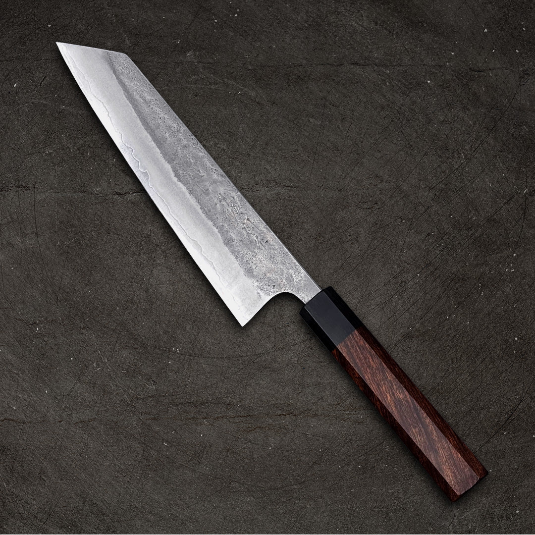 Shu Matsubara Ginsan Nashiji Kengata Gyuto 210mm (8.2") - Image 2