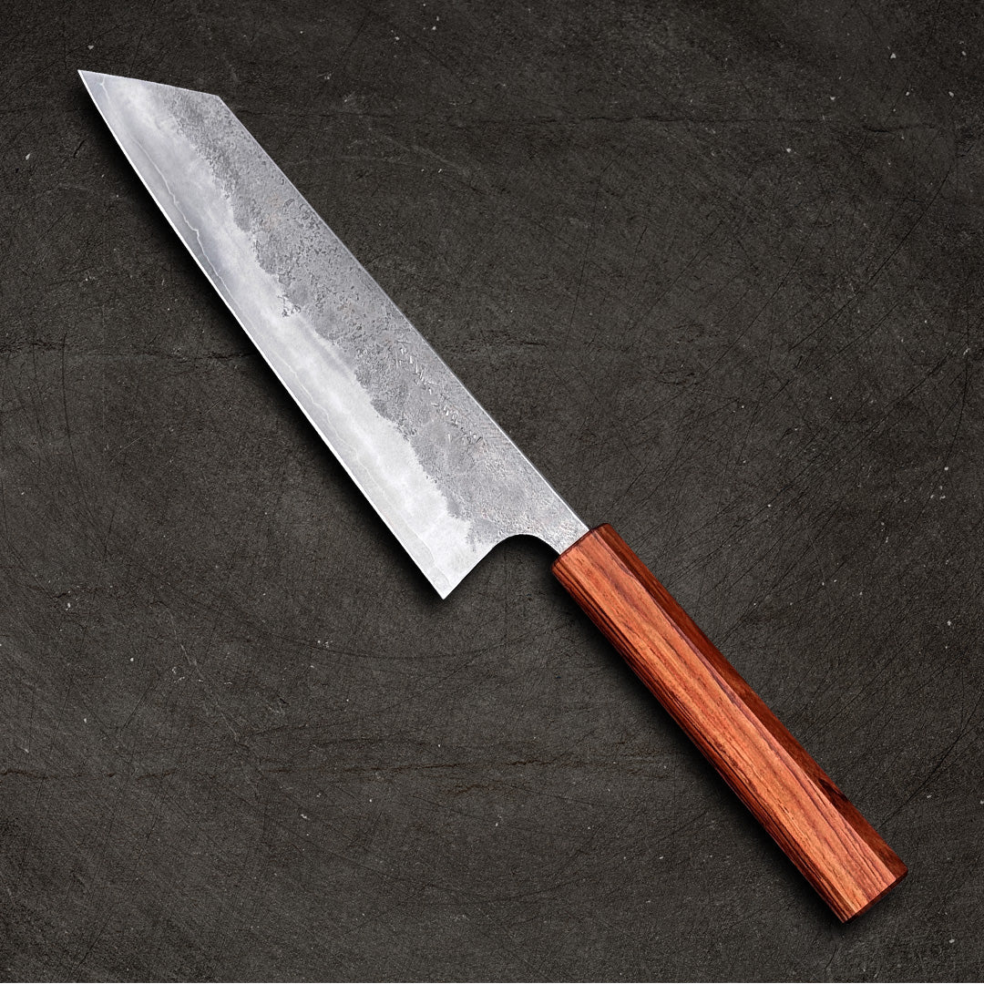 Shu Matsubara Ginsan Nashiji Kengata Gyuto 210mm (8.2") - Image 3