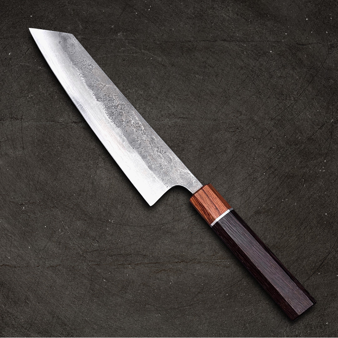 Shu Matsubara Ginsan Nashiji Kengata Gyuto 210mm (8.2") - Image 5
