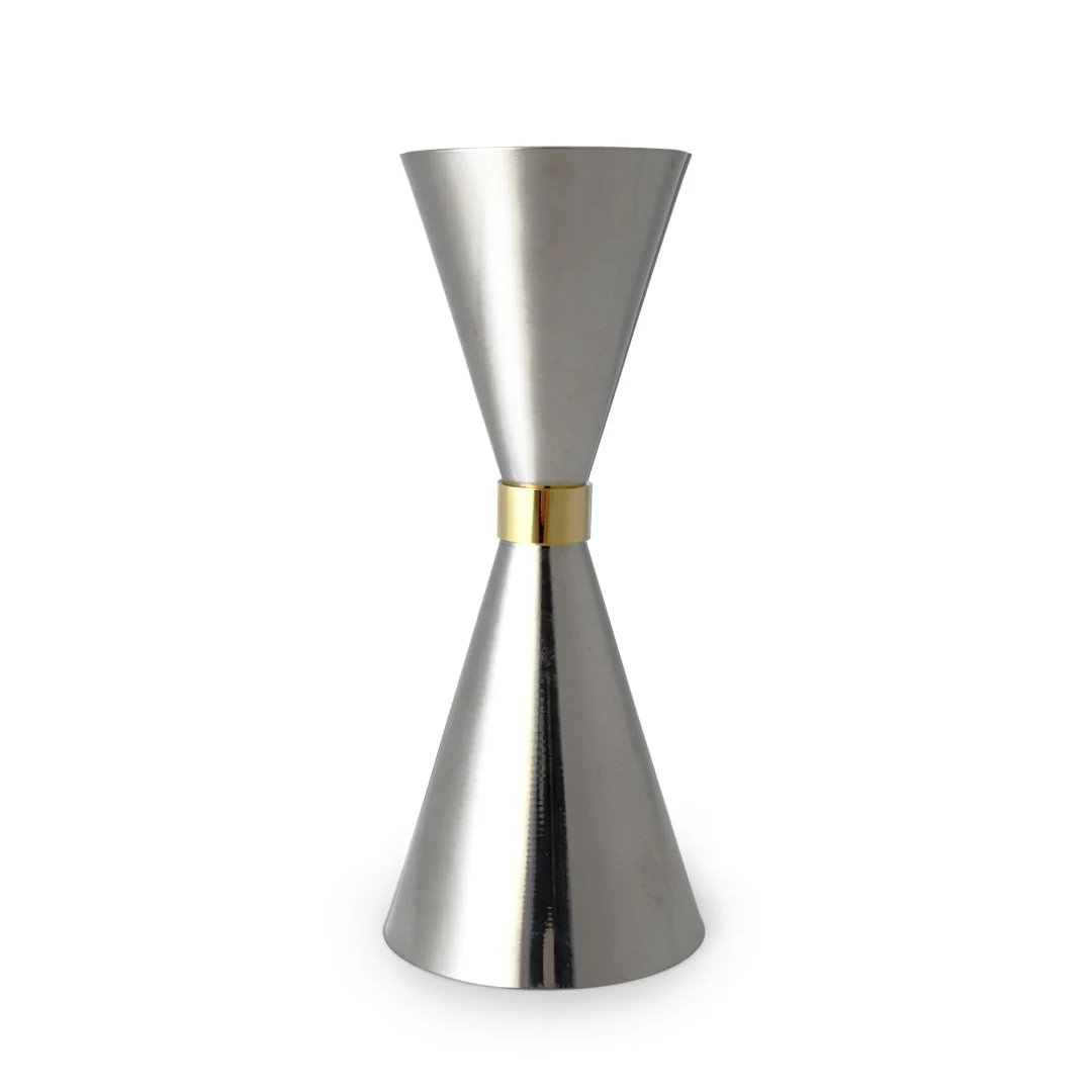 Mr. Slim 3-Measurement Stainless Steel Jigger 1 oz x 1.5 oz/2 oz