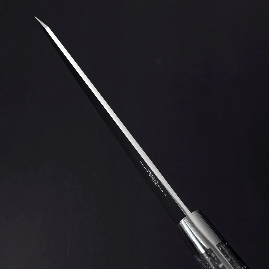 Nenohi Nagi Honesuki 150mm (5.9") Cosmo Handle with Saya Cover - Image 4