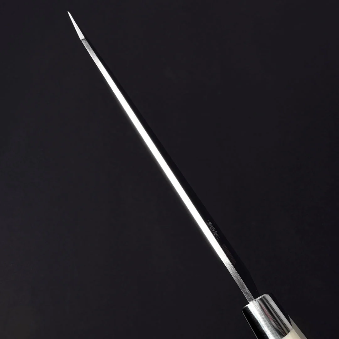Nenohi Nagi Honesuki 150mm (5.9") Luna Handle with Saya Cover - Image 4