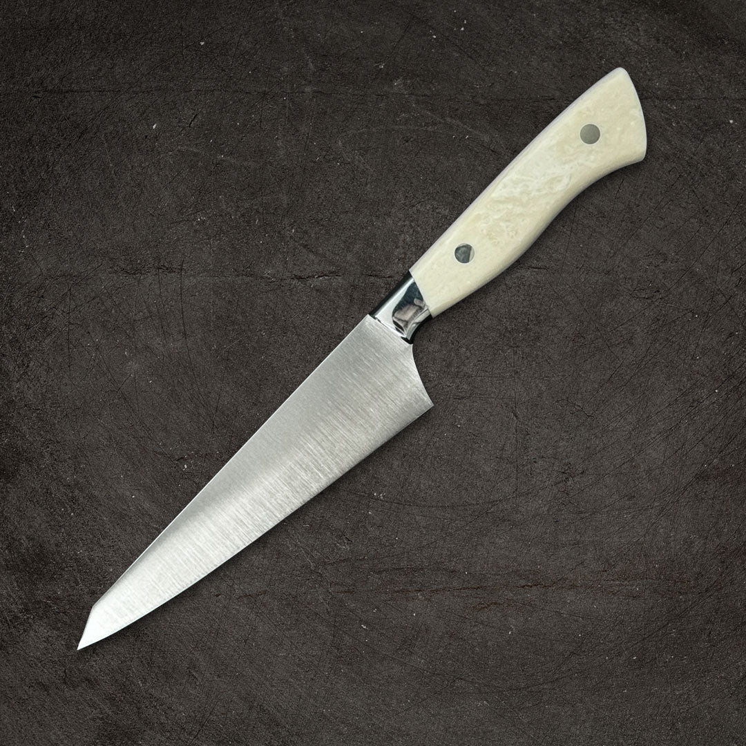 Nenohi Nagi Honesuki 150mm (5.9") Luna Handle with Saya Cover - Image 9