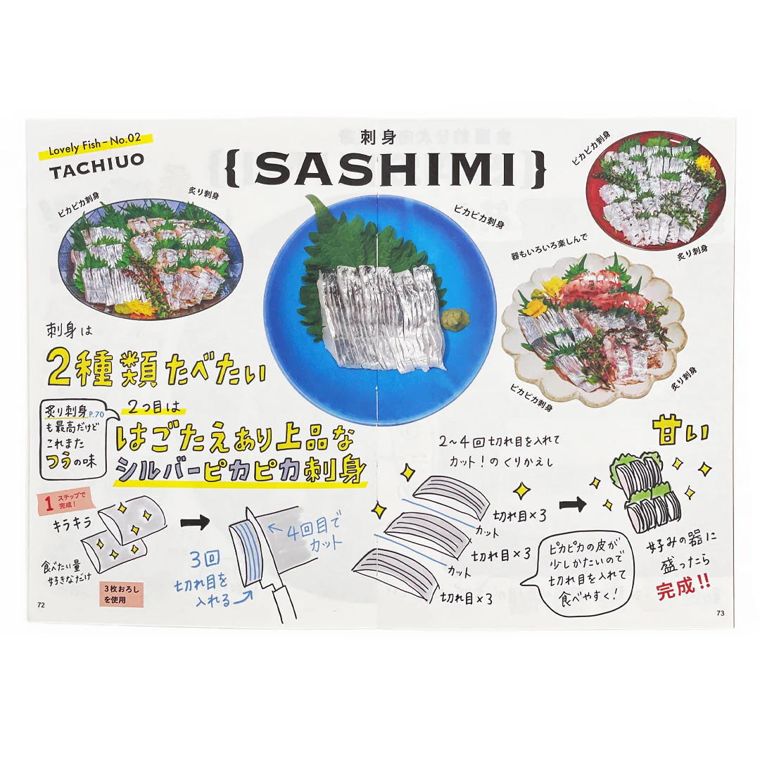 Osakana Fish Recipes with Illustration Encyclopedia - Image 4