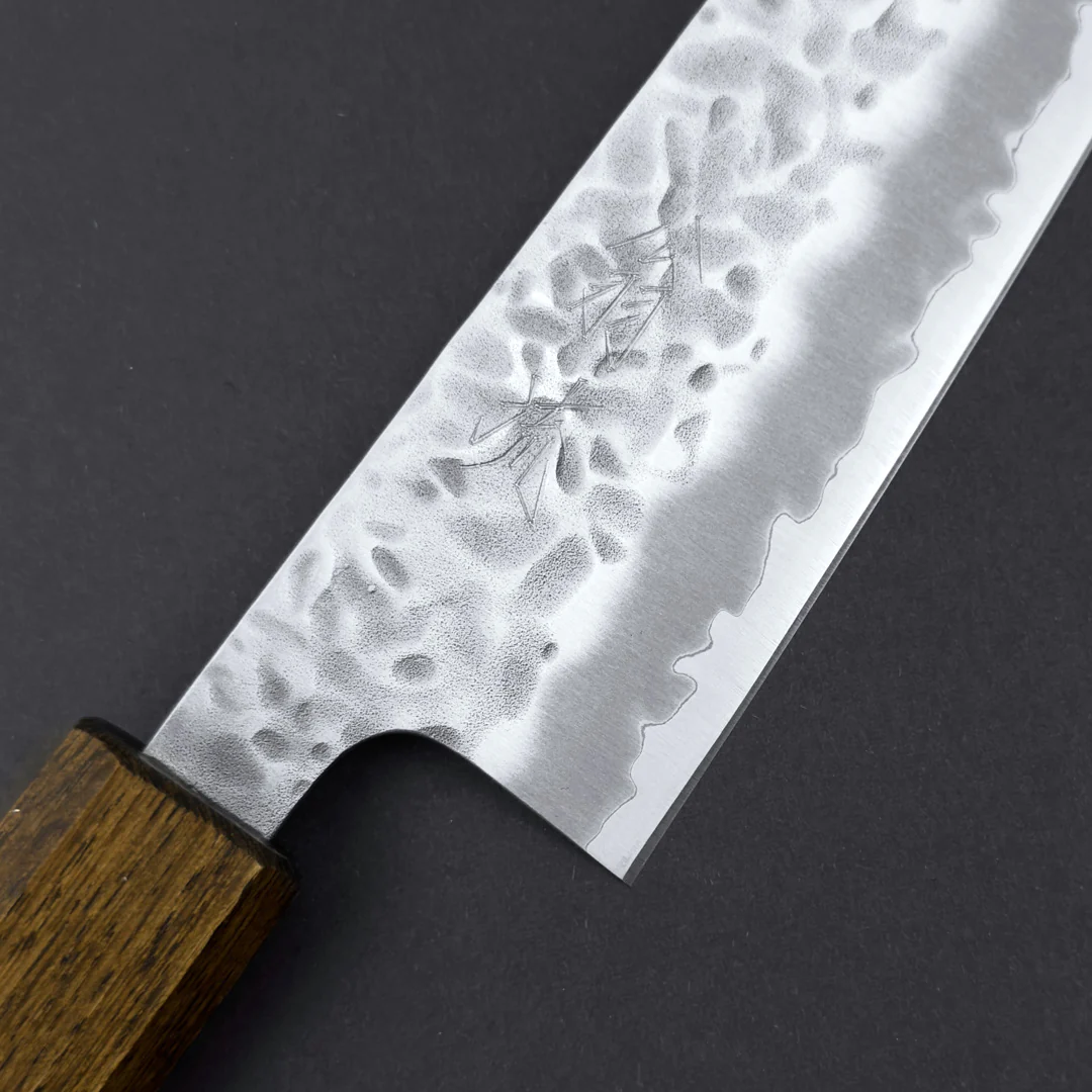 OUL White #1 Gyuto 180mm (7.1") Hammered (Tsuchime) - Image 2
