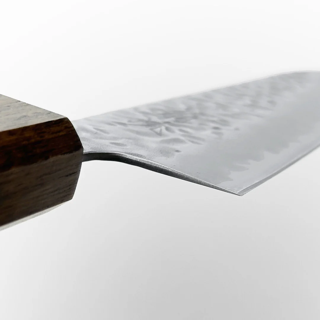 OUL White #1 Gyuto 180mm (7.1") Hammered (Tsuchime) - Image 4