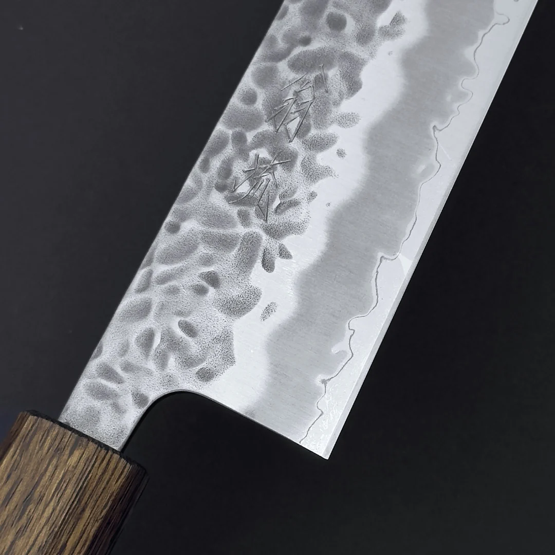 OUL White #1 Gyuto 240mm (9.4") Hammered (Tsuchime) - Image 2
