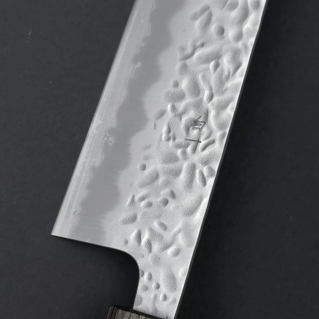 OUL White #1 Gyuto 240mm (9.4") Hammered (Tsuchime) - Image 5
