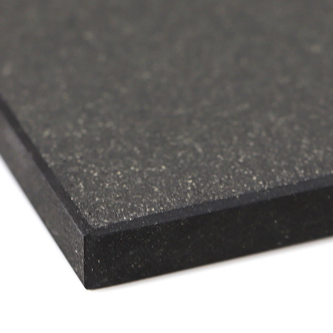Parker Asahi Rubber Matte Black Pro Cutting Board 17.7" x 9.8" x 0.5" H NBD112 - Image 4
