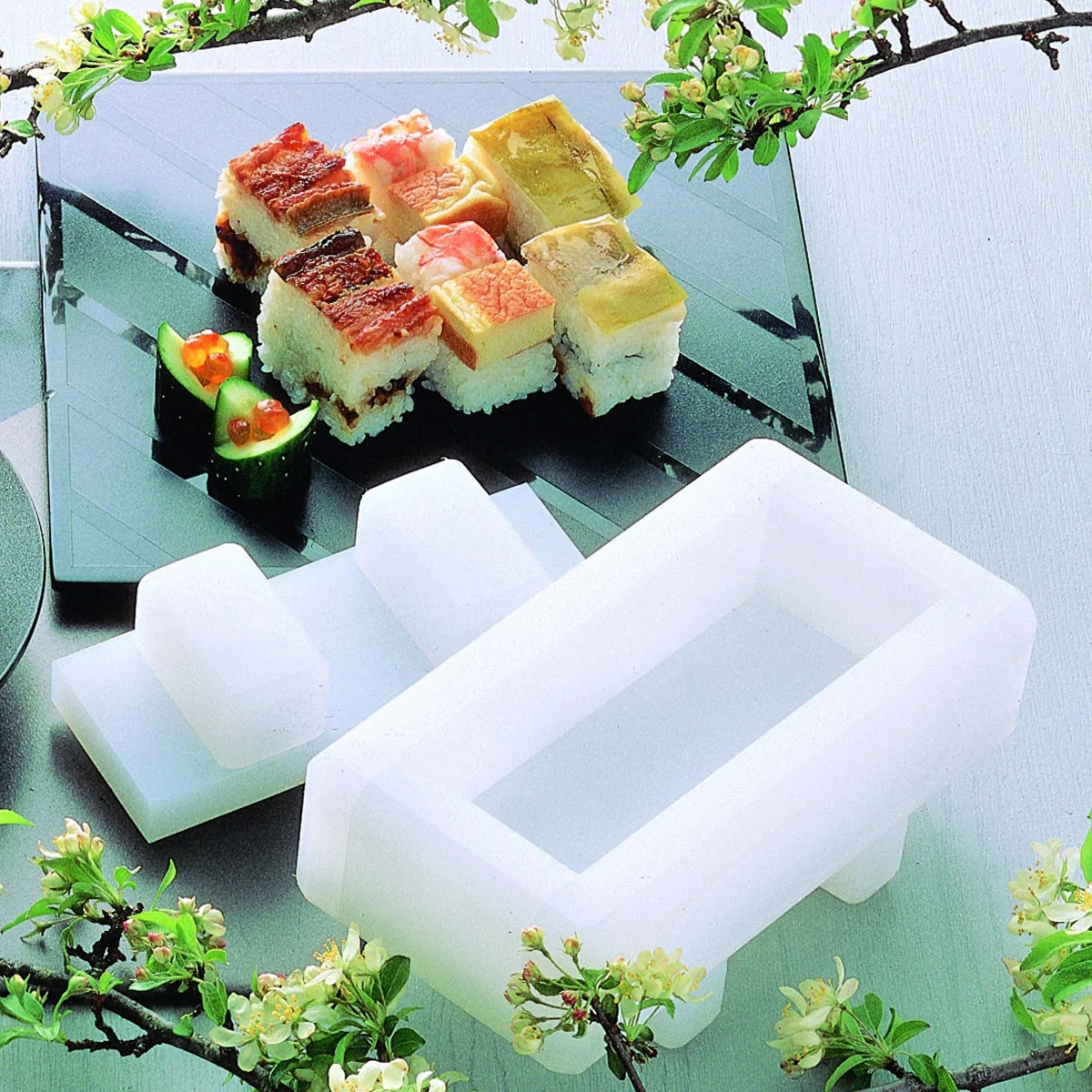 PE Battera Oshizushi Press Sushi Box Mold - Image 2