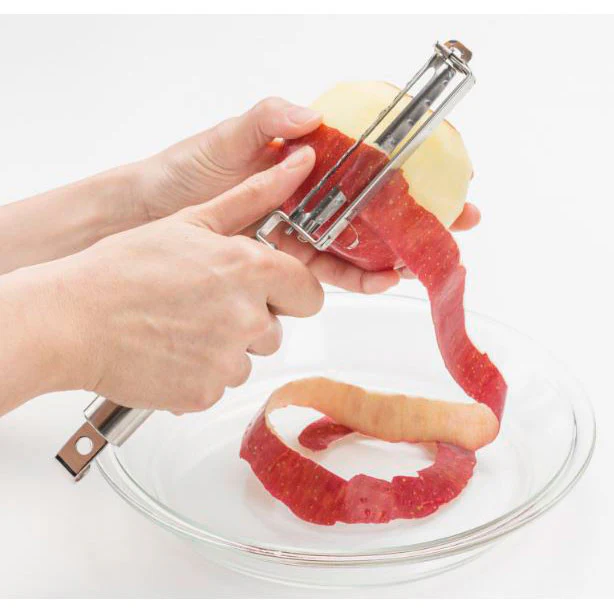 Kai-Jirushi Pro Long Peeler with Stainless Carbon Blade - Image 7