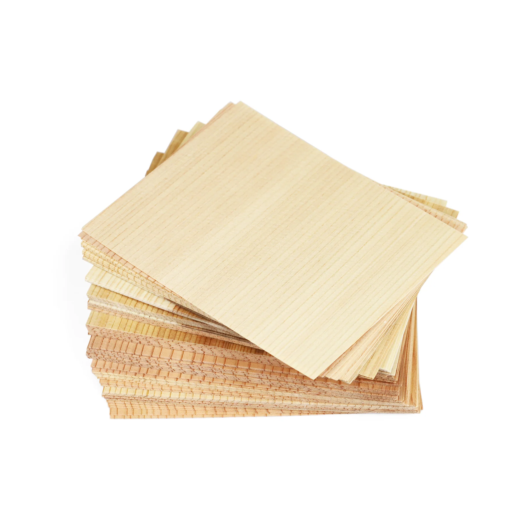 Kyogi Cedar Wood Cooking Sheet 5.9" x 4.75" 100 pcs