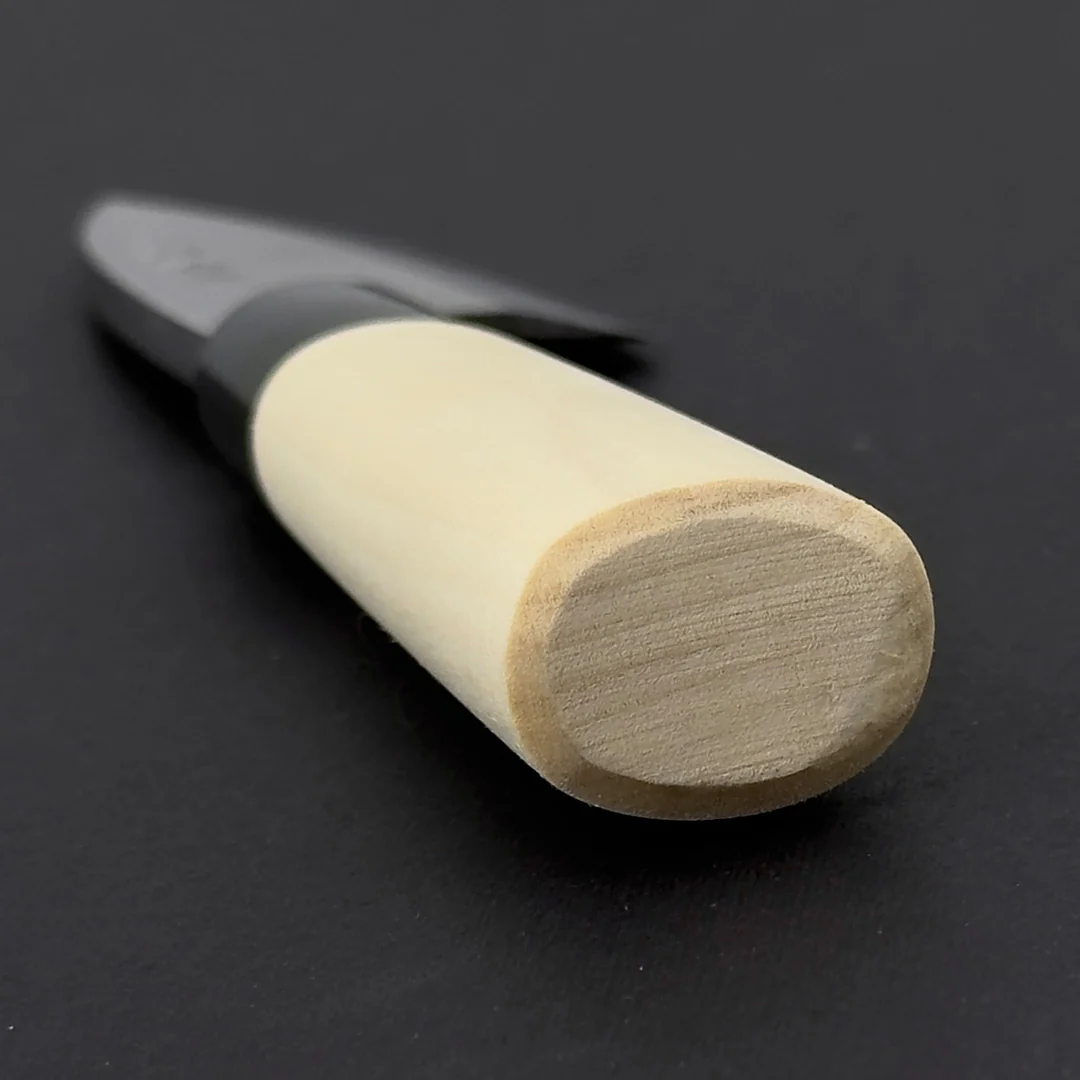 Sakai Takayuki Kasumi Yellow #3 Deba 120mm (4.7") Wa-Handle - Image 8