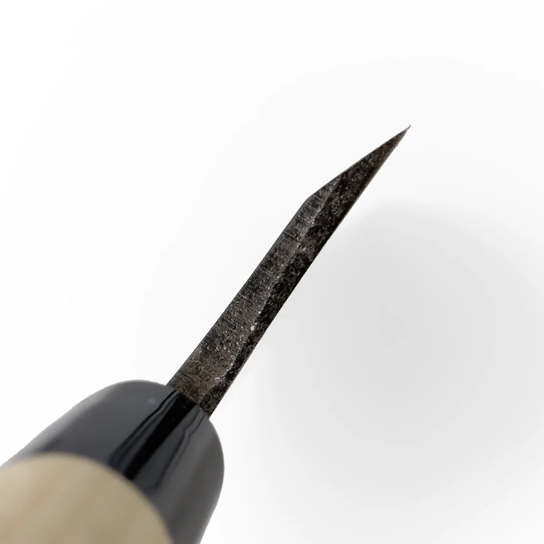 Sakai Takayuki Kasumi Yellow #3 Deba 150mm (5.9") Wa-Handle - Image 3