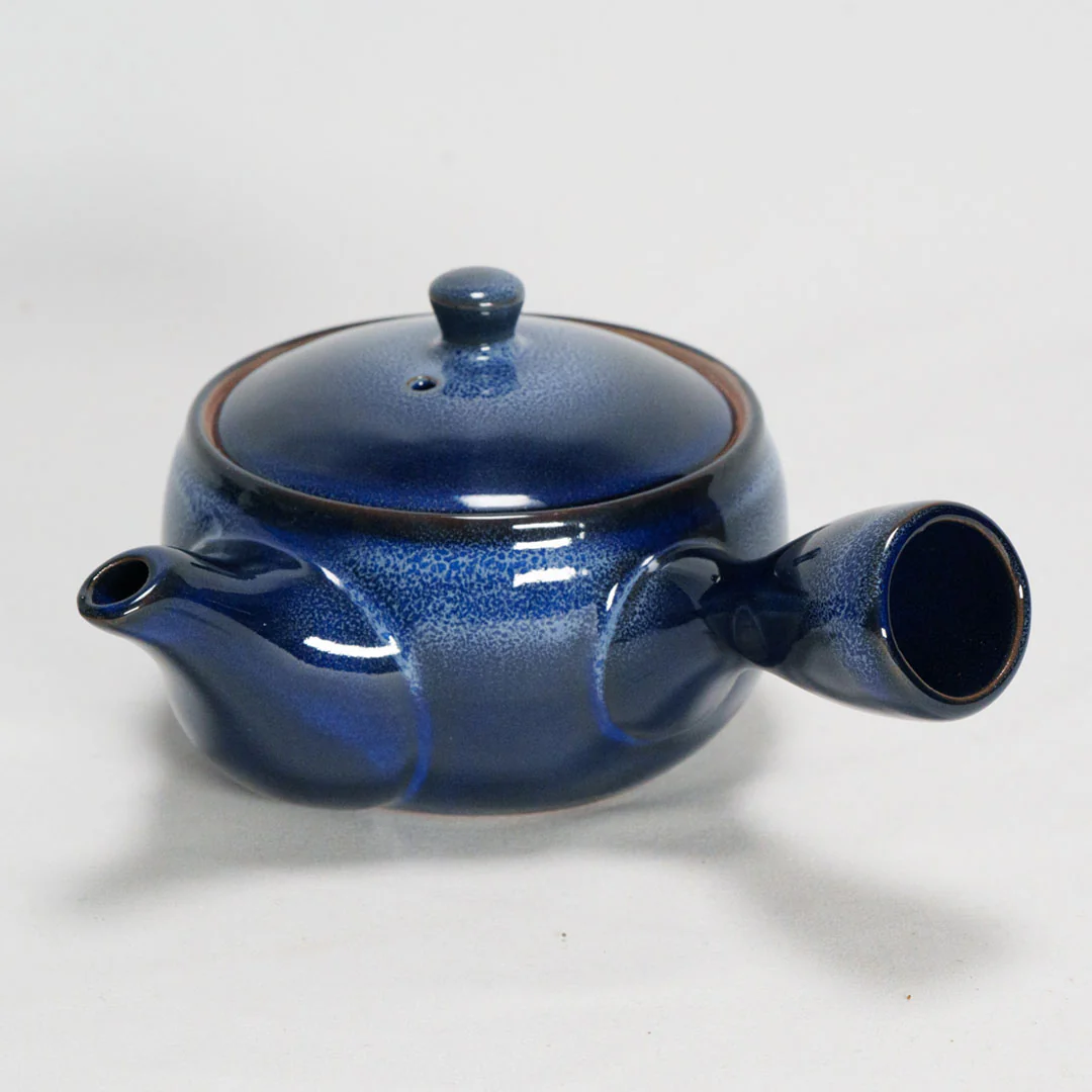 Seiyu Cobalt Blue Kyusu Teapot 11 fl oz