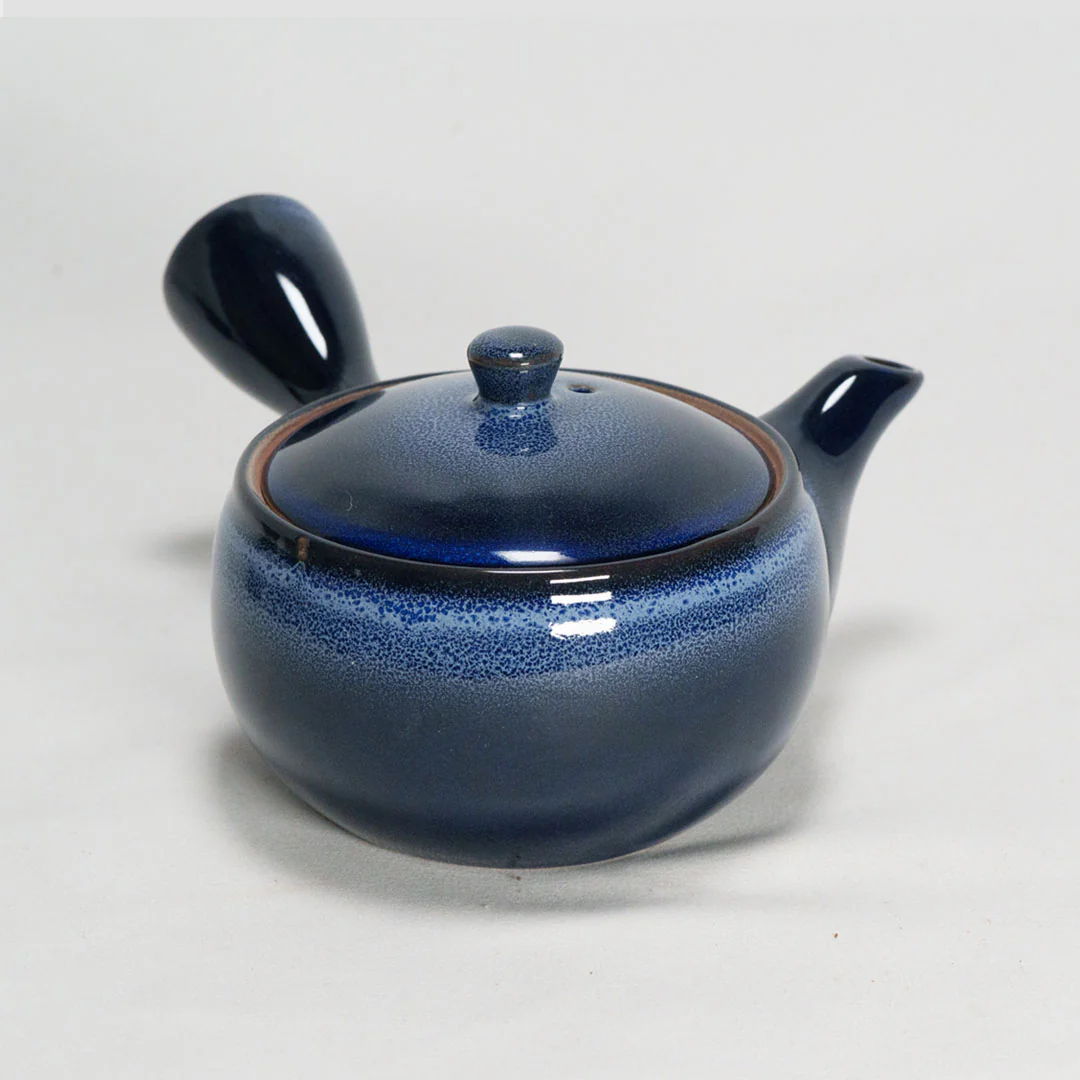 Seiyu Cobalt Blue Kyusu Teapot 11 fl oz - Image 4