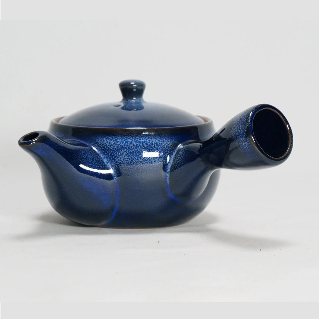Seiyu Cobalt Blue Kyusu Teapot 11 fl oz - Image 5