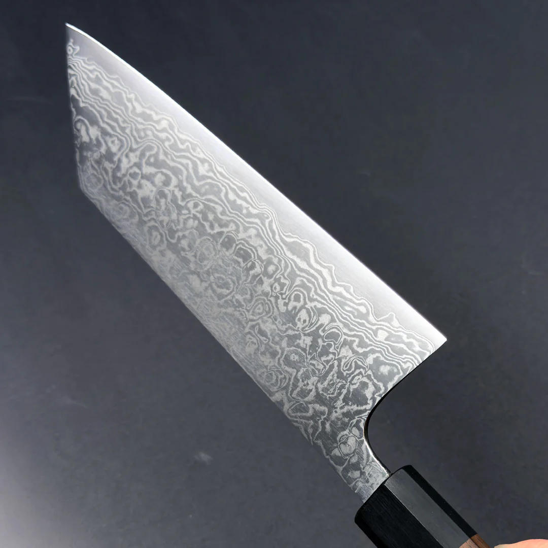 Shu Matsubara Ginsan Damascus Bunka 180mm (7.1") - Image 6