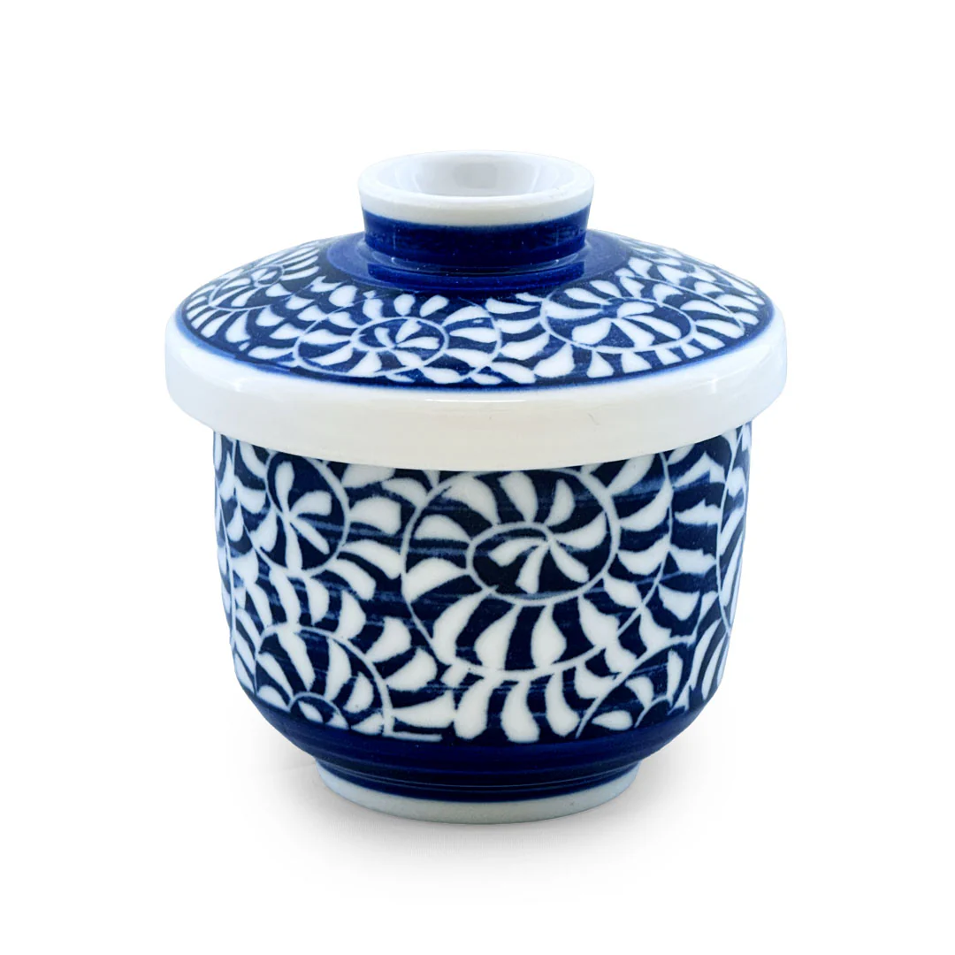 Spiral Karakusa Chawanmushi Cup 8 fl oz / 3" dia