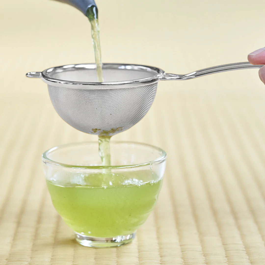 Three Snow Stainless Steel Tea Strainer (Chakoshi) / Matcha Sifter 3.25" dia - Image 3
