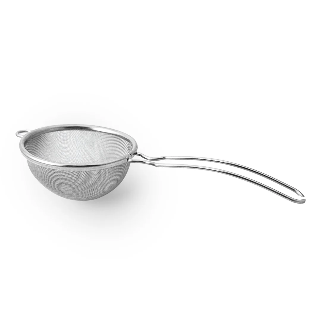Three Snow Stainless Steel Tea Strainer (Chakoshi) / Matcha Sifter 3.25" dia - Image 4