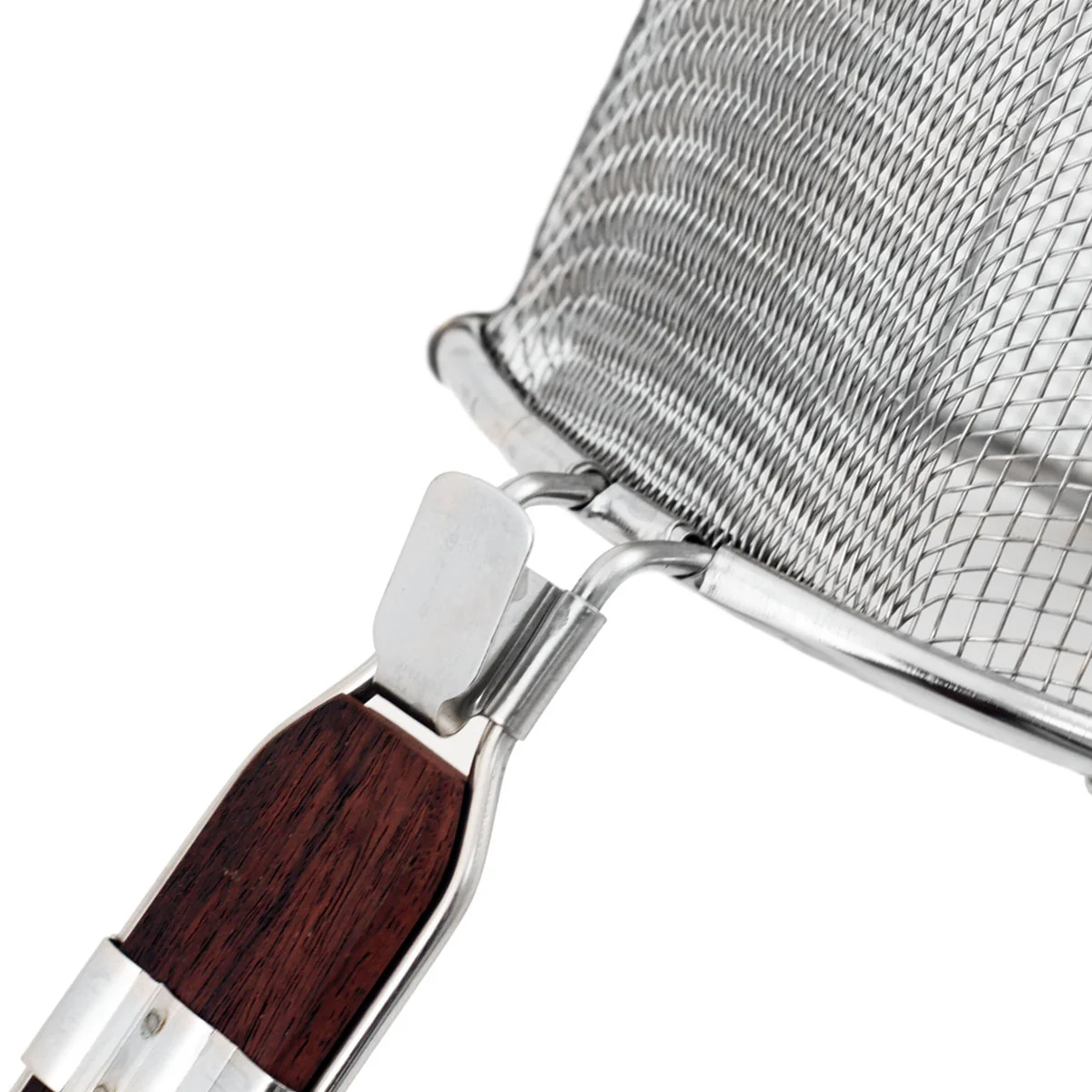 Stainless Steel Noodle Strainer Flat Base (6" Deep) - Image 3