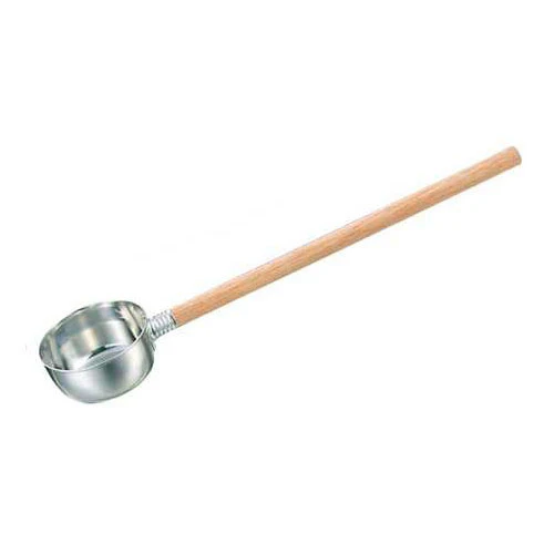 Stainless Steel Shakushi Scoop Ladle - Image 4