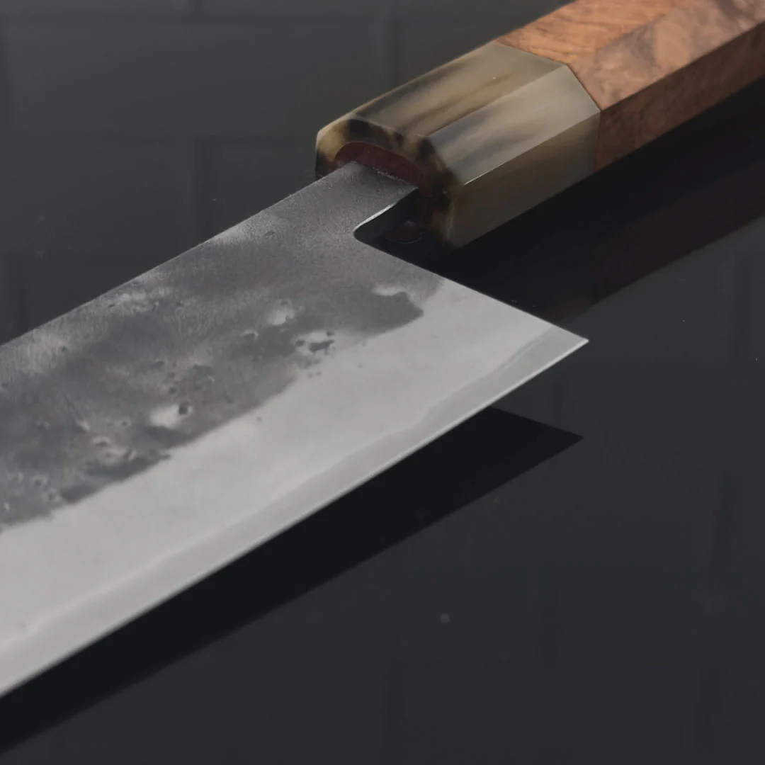 Tadafusa Blue #2 Nashiji Gyuto 210mm (8.2") - Image 7